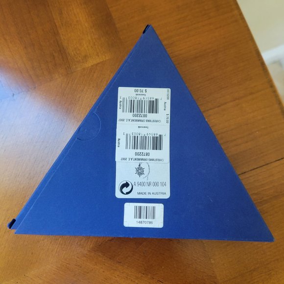 Swarovski Christmas Ornament 2007 Limited Edition - Picture 5 of 5